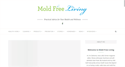 Desktop Screenshot of moldfreeliving.com